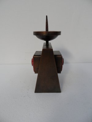 Mid-Century Bronze Candleholder, 1960s-PNJ-1706397