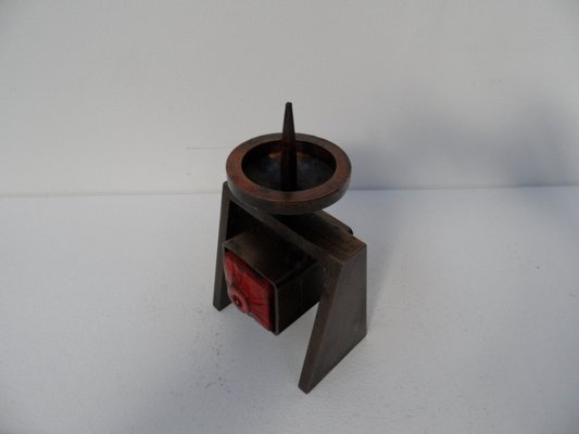 Mid-Century Bronze Candleholder, 1960s-PNJ-1706397