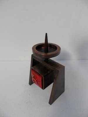 Mid-Century Bronze Candleholder, 1960s-PNJ-1706397