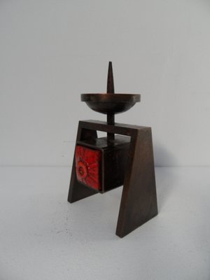 Mid-Century Bronze Candleholder, 1960s-PNJ-1706397