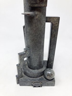 Mid-Century Bronze Modernist Sculpture, 1950s-FGA-1733742