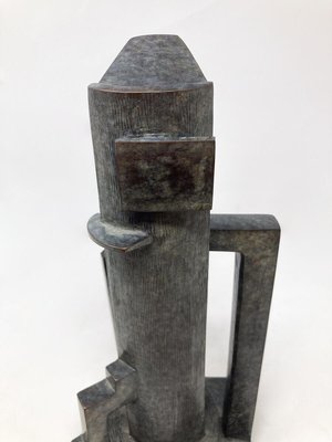 Mid-Century Bronze Modernist Sculpture, 1950s-FGA-1733742