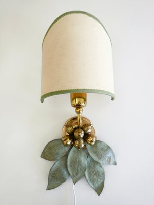 Mid-Century Bronze & Patinated Brass Sconce-WPT-1210204