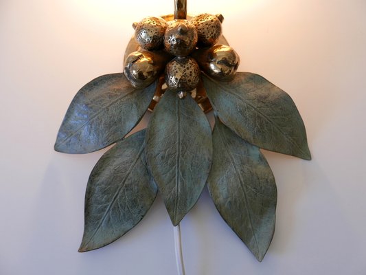 Mid-Century Bronze & Patinated Brass Sconce-WPT-1210204