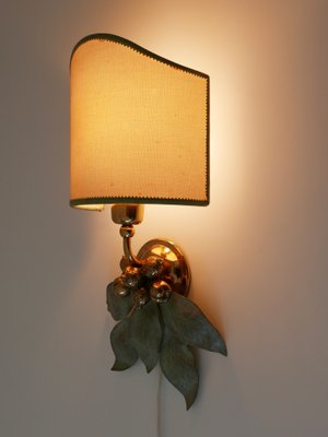 Mid-Century Bronze & Patinated Brass Sconce-WPT-1210204