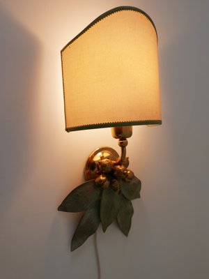 Mid-Century Bronze & Patinated Brass Sconce-WPT-1210204