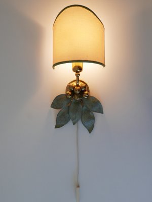 Mid-Century Bronze & Patinated Brass Sconce-WPT-1210204