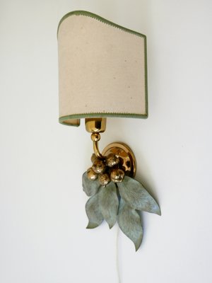 Mid-Century Bronze & Patinated Brass Sconce-WPT-1210204