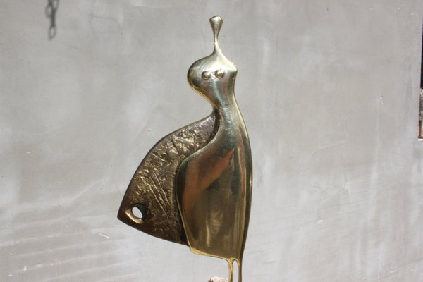 Mid-Century Bronze Statue of Dancing Woman by Milko Dobrev-UWJ-1231679