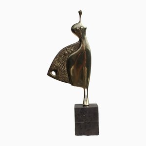 Mid-Century Bronze Statue of Dancing Woman by Milko Dobrev-UWJ-1231679