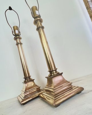 Mid-Century Bronze Table Lamps from Kullmann, 1970s, Set of 2-WZZ-1328833