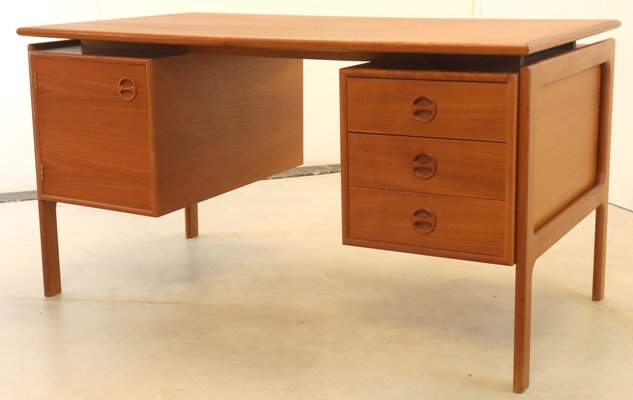 Mid-Century Brorfelde Desk attributed to Arne Hovmand Olsen for GV Møbler-FYZ-1724581