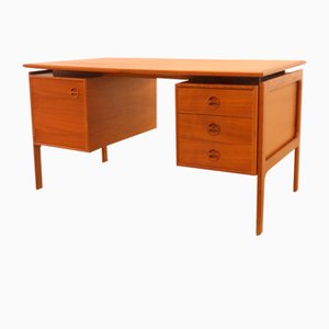 Mid-Century Brorfelde Desk attributed to Arne Hovmand Olsen for GV Møbler-FYZ-1724581