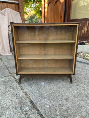 Mid-Century Brown Bookcase, 1970s-OXJ-1702728