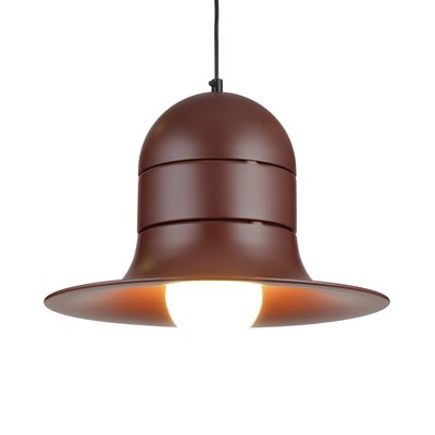 Mid-Century Brown Pendant Lamp, 1970s-QBR-1015771