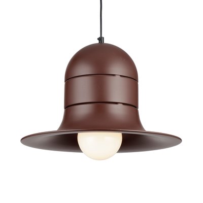 Mid-Century Brown Pendant Lamp, 1970s-QBR-1015771