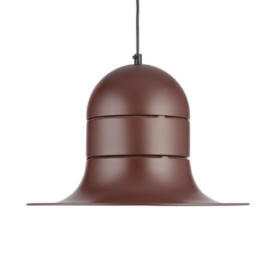 Mid-Century Brown Pendant Lamp, 1970s-QBR-1015771