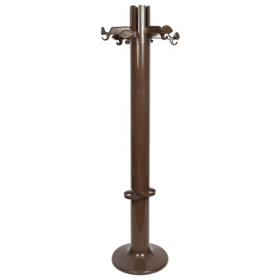 Mid-Century Brown Plastic Coat Rack by Giancarlo Piretti for Anonima Castelli, 1972-JDR-1126013