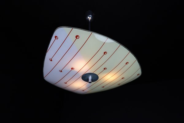 Mid-Century Brussels World Expo 1958 Pendant Lamp in Glass-TRW-1797131