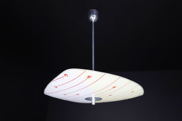 Mid-Century Brussels World Expo 1958 Pendant Lamp in Glass-TRW-1797131