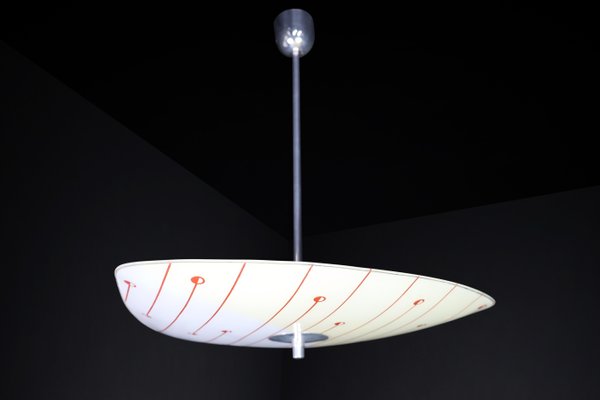 Mid-Century Brussels World Expo 1958 Pendant Lamp in Glass-TRW-1797131