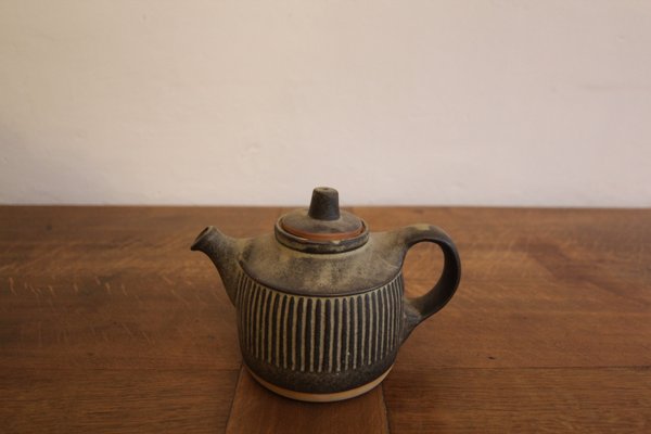 Mid-Century Brutalism British Tremar Pottery Tea Set, 1960s, Set of 26-TAT-2036832