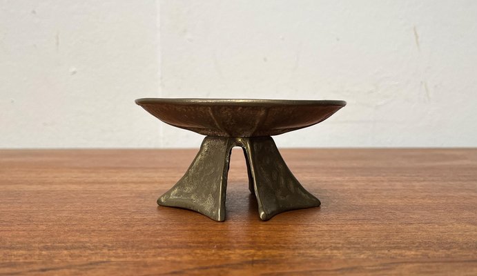 Mid-Century Brutalist Bronze Candleholder, 1960s-UAH-1799048