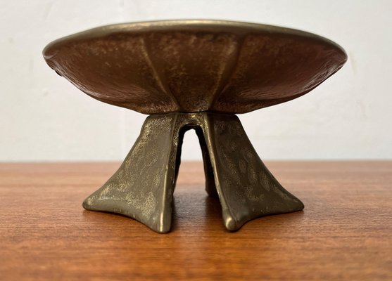 Mid-Century Brutalist Bronze Candleholder, 1960s-UAH-1799048