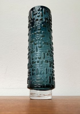 Mid-Century Brutalist Bubble Glass Model F231 Vase by Emil Funke for Gral-UAH-1337800