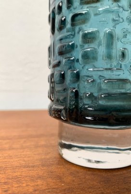 Mid-Century Brutalist Bubble Glass Model F231 Vase by Emil Funke for Gral-UAH-1337800