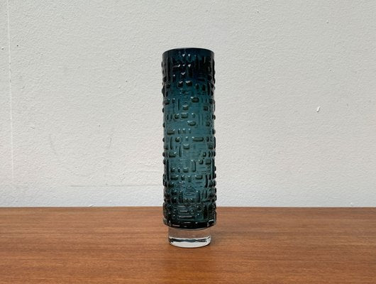 Mid-Century Brutalist Bubble Glass Model F231 Vase by Emil Funke for Gral-UAH-1337800