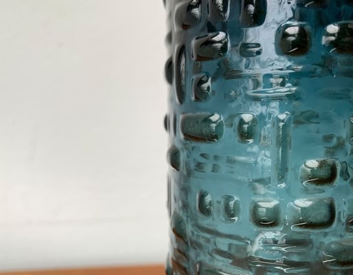 Mid-Century Brutalist Bubble Glass Model F231 Vase by Emil Funke for Gral-UAH-1337800