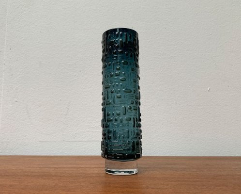 Mid-Century Brutalist Bubble Glass Model F231 Vase by Emil Funke for Gral-UAH-1337800