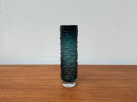 Mid-Century Brutalist Bubble Glass Model F231 Vase by Emil Funke for Gral-UAH-1337800