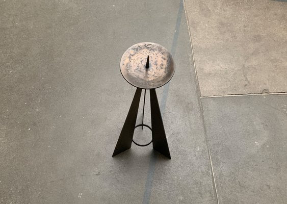 Mid-Century Brutalist Candleholder-UAH-1093941