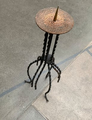 Mid-Century Brutalist Candleholder-UAH-1248999