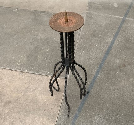 Mid-Century Brutalist Candleholder-UAH-1248999