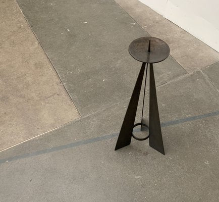 Mid-Century Brutalist Candleholder-UAH-1093941