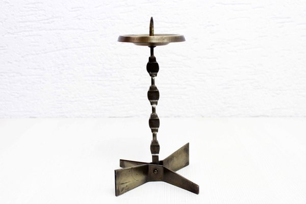 Mid-Century Brutalist Candleholder, 1960s-BQF-1744385