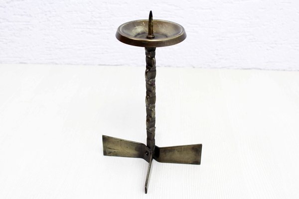 Mid-Century Brutalist Candleholder, 1960s-BQF-1744385