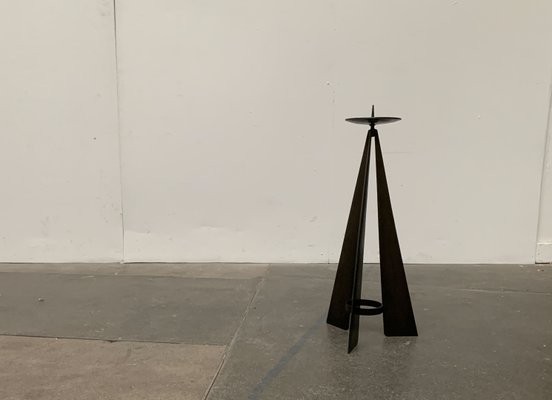 Mid-Century Brutalist Candleholder-UAH-1093941