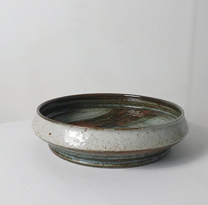 Mid-Century Brutalist Ceramic Bowl by Drejargruppen for Rörstrand, Sweden-FO-1096075