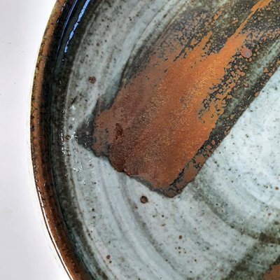 Mid-Century Brutalist Ceramic Bowl by Drejargruppen for Rörstrand, Sweden-FO-1096075