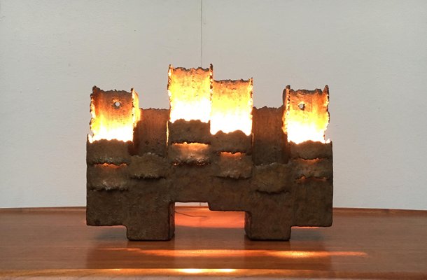 Mid-Century Brutalist Ceramic Sconce-UAH-557713