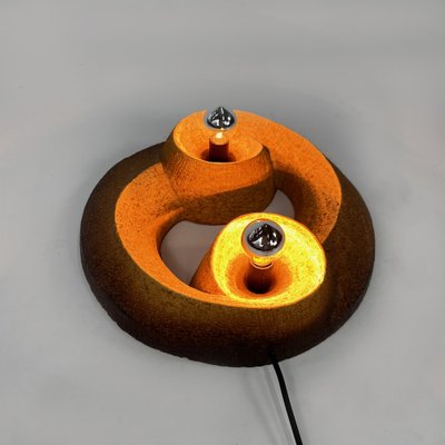 Mid-Century Brutalist Ceramic Wall Lamp, 1960s-RMX-1722511