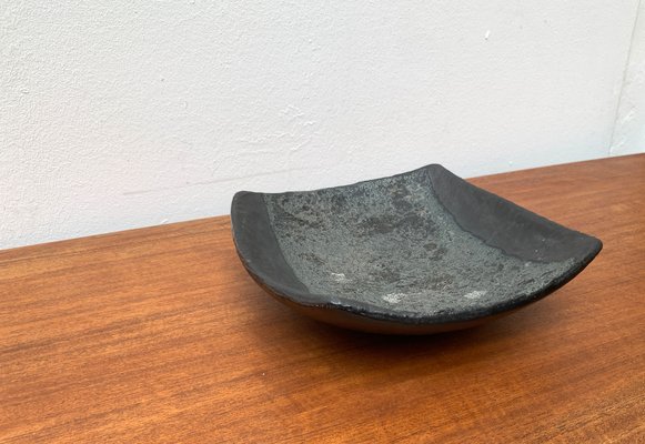 Mid-Century Brutalist Fat Lava Ceramic Bowl, 1960s-UAH-1305252