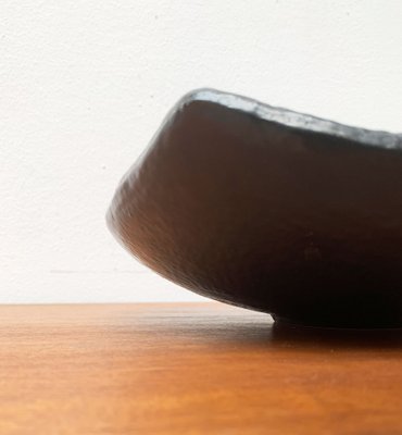 Mid-Century Brutalist Fat Lava Ceramic Bowl, 1960s-UAH-1305252