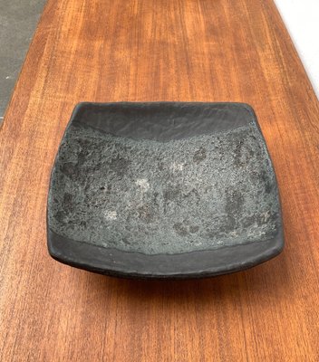 Mid-Century Brutalist Fat Lava Ceramic Bowl, 1960s-UAH-1305252