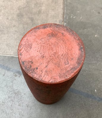 Mid-Century Brutalist German Floor Vase in the Style of Krösselbach Keramik, 1960s-UAH-1451232