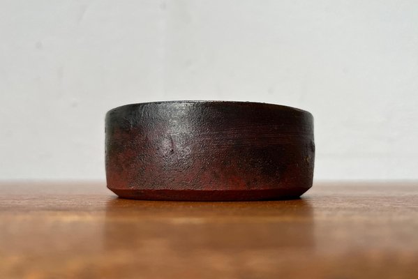 Mid-Century Brutalist German Studio Pottery Bowl by Gerhard Liebenthron, 1967-UAH-1811299